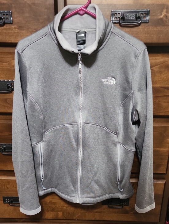 The North Face Jackets & Blazers - The North Face Women's Gray Full-Zip Fleece Jacket